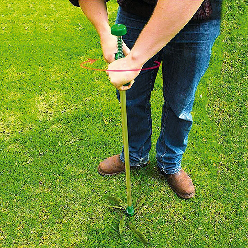 Removedor de ervas daninhas de pouco peso manual do extrator do weed da garra segurado longo