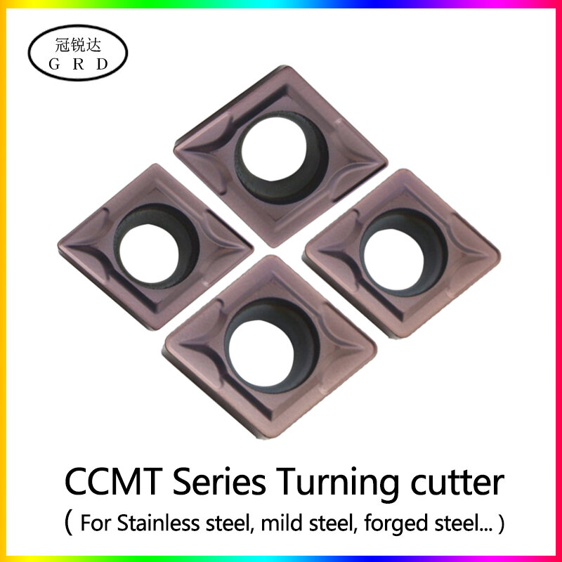 Ccmt旋削工具ccmt0602 ccmt09t3 ccmt1204 sclc用インサート45 # 、304、316硬質および軟質ステンレス鋼用ツールロッド