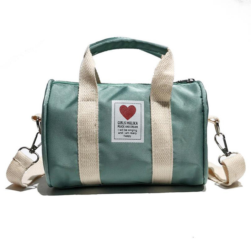 New Children's Travel Bag Gym Sports Bag For Kids Handbag Shoulder Crossbody Baby Cute Mini Messenger Child Barrel-shaped Bag