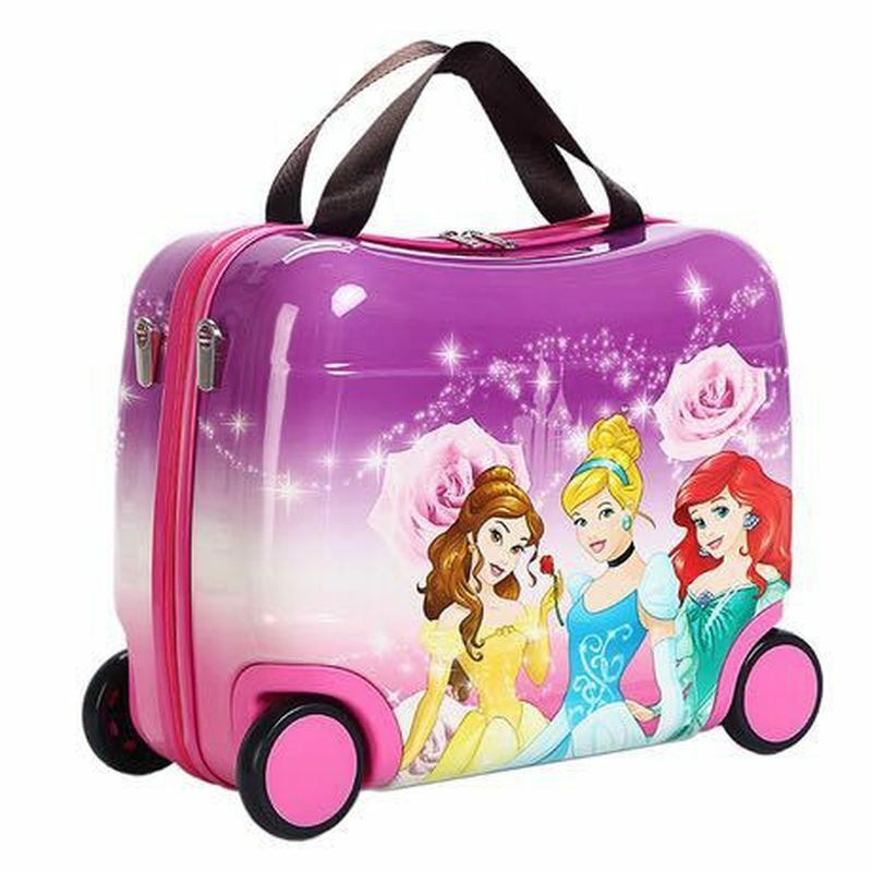 Suitcase Riding Box Portable Hard Shell Wheel Bag Ultimate Multi Functional Travel Bag Gift Box Suitcase Girl Can Sit Suitcase