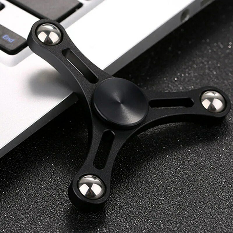 Tri-Spinner Fidget Funny Kid Adult Toy Fidget Spinner Metal EDC Hands Spinner For Autism and ADHD AntiStress Puzzle Toy B0127