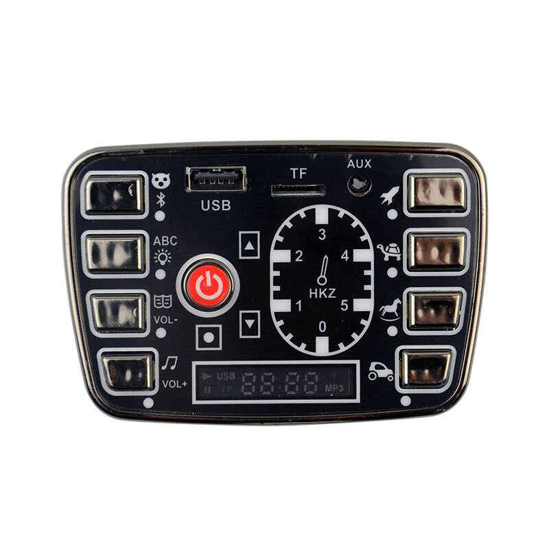 central control module of ABM 3388 children's cross country buggy Baby battery car power display Bluetooth music play