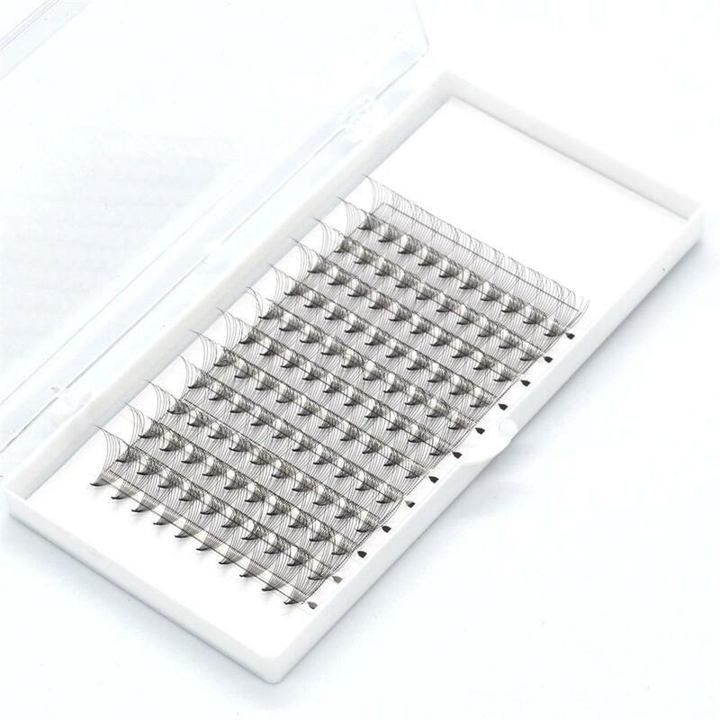 12 Lines Russian Premade Volume Fan Eyelashes Extension 10D/6D/5D/4D 0.07 Thickness Individual Eyelashes Makeup Faux Mink Lashes