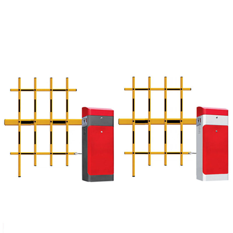 3 barreira inteligente do crescimento da cerca com 1 boom 5m lança telescópica diy barreira automática eletrônica do estacionamento do parque de estacionamento da porta da barreira do braço
