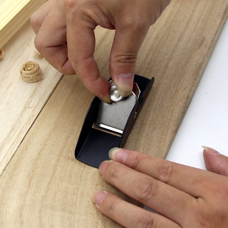 Carpintaria mini aparamento de madeira plano mão plaina carpinteiro ferramentas de ponta alcance rápido