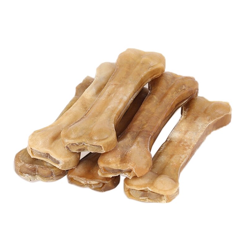 Nuove ossa di cane mastica giocattoli forniture pelle bovina osso denti molari bastone pulito cibo tratta cani ossa per accessori per cuccioli