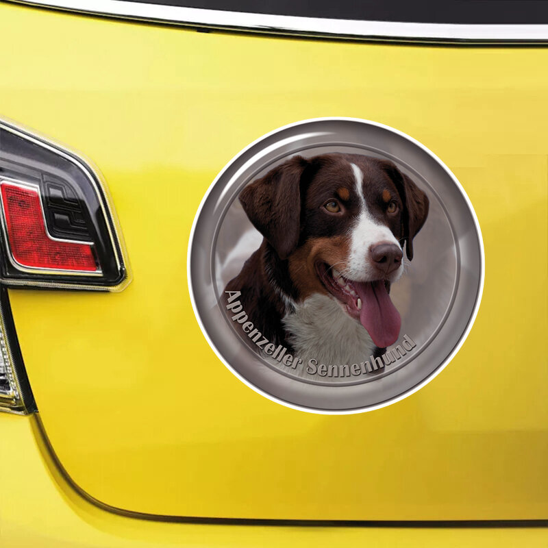 S61914 # Appenzeller Sennenhund samoprzylepne naklejka naklejki samochodowe wodoodporne Auto dekory na zderzak tylne okno Laptop wybierz rozmiar