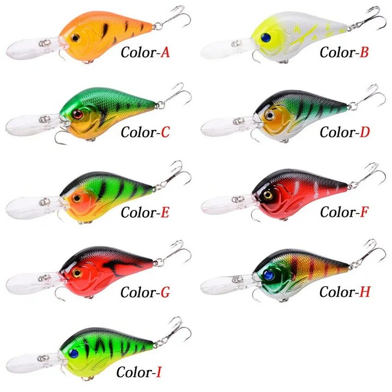 1Pcs Crank Fishing Lure 95mm 11g Swimbait Crankbait Iscas Artificial Hard bait Bass pike Lures  Wobblers lures Fishing Tackle