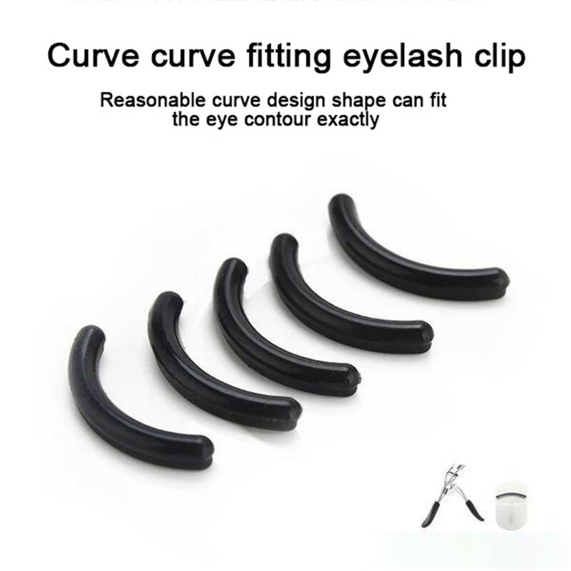 30pcs Eyelashes Curler Replacement Pads Soft Silicone Eyelash Refill Tool Makeup Beauty Replaced Supplies