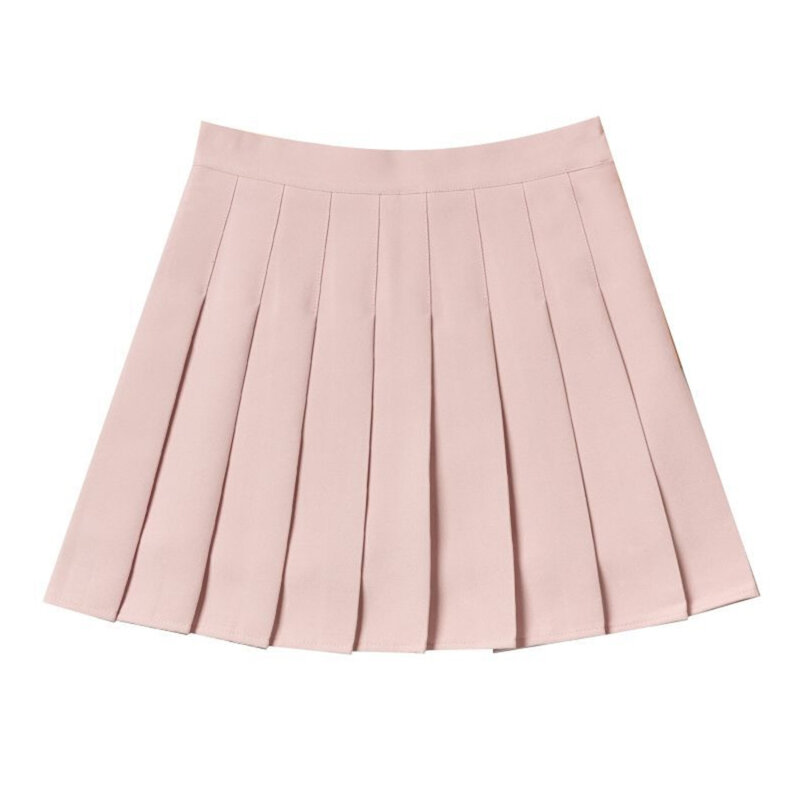 2024 wiosna lato koreańska spódnica szorty kobiety wysoki stan Sexy Mini spódnica szorty szkolne plisowana Kawaii japońska różowa spódnica kobieta