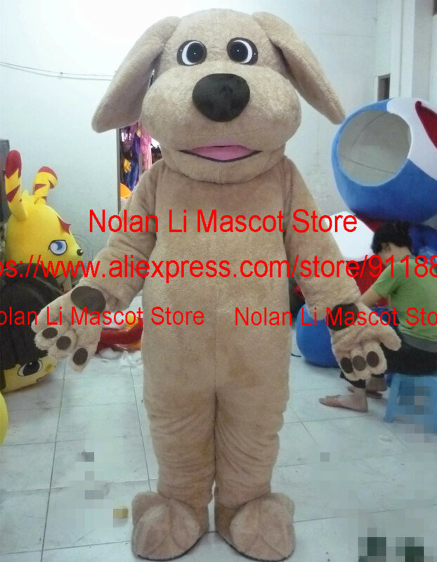 Gorąca wyprzedaż pies kostium maskotka gra imprezowa przebranie rozmiar kreskówki dla dorosłych w roli w Halloween karnawałowa reklama 1233