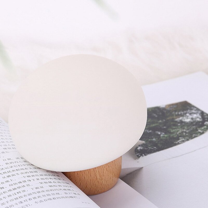 Mignon Mini LED champignon lampe lumière magnétique USB veilleuses tactile capteur atmosphère lampe doux bébé enfant dormir lampe de chevet