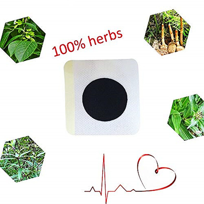 Parche de hipertensión Herbal chino para reducir la presión arterial 14 Uds./cajas parche de presión arterial baja