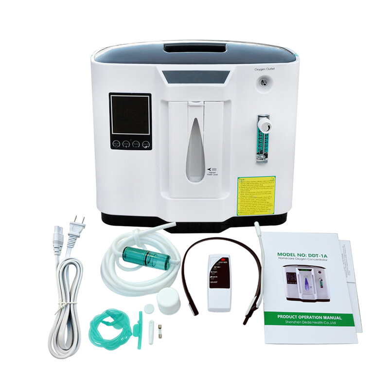 DADEKJ Portable Oxygen Concentrator Home Oxygen 1-6L Medical, Oxygen Generator Machine, Ventilator 220V/ 110V  In stock.