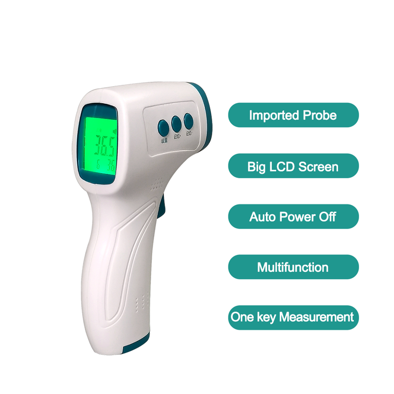 Muti-fuction bebê/adulto termômetro digital infravermelho testa corpo termômetro arma sem contato dispositivo de medição de temperatura