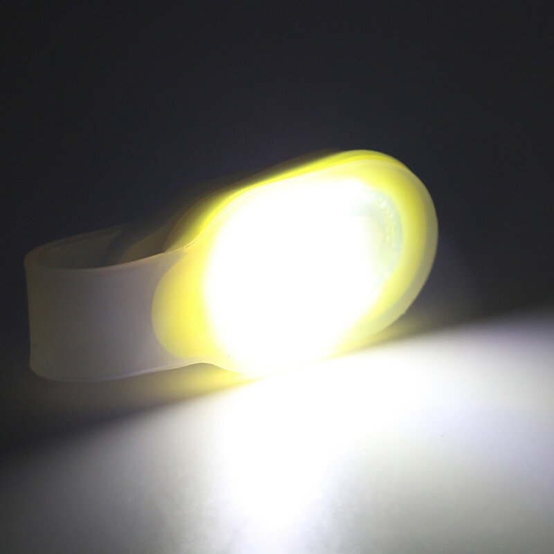 Luz LED de bolsillo con Clip, Collar magnético SMD de silicona, luz de advertencia de seguridad, luz de mochila impermeable para senderismo al aire libre
