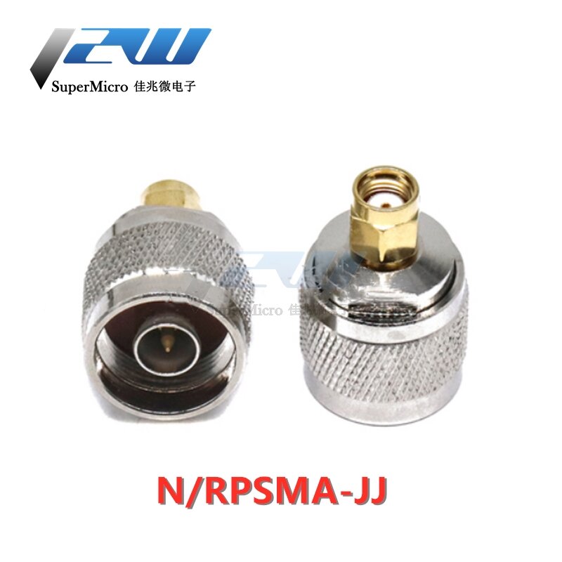 RF Coaxial Connector N to SMA-JJ KK JK KJ Male and Female Adapter Positive and Negative Pole N-J K to RP-SMA-J K N Type (1 Pcs )