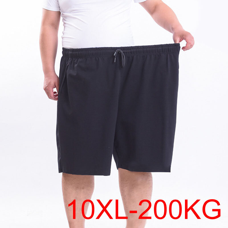 Pantalones cortos de verano para hombre, 10XL, 200KG, 9XL, 8XL, 7XL, talla grande