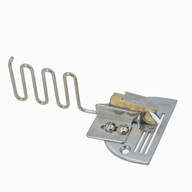 Único Fold Borda Binder com Presser Foot, Couro ou plástico único agulha Lockstitch, Máquina de costura LP-2, cão de alimentação, KS184-S
