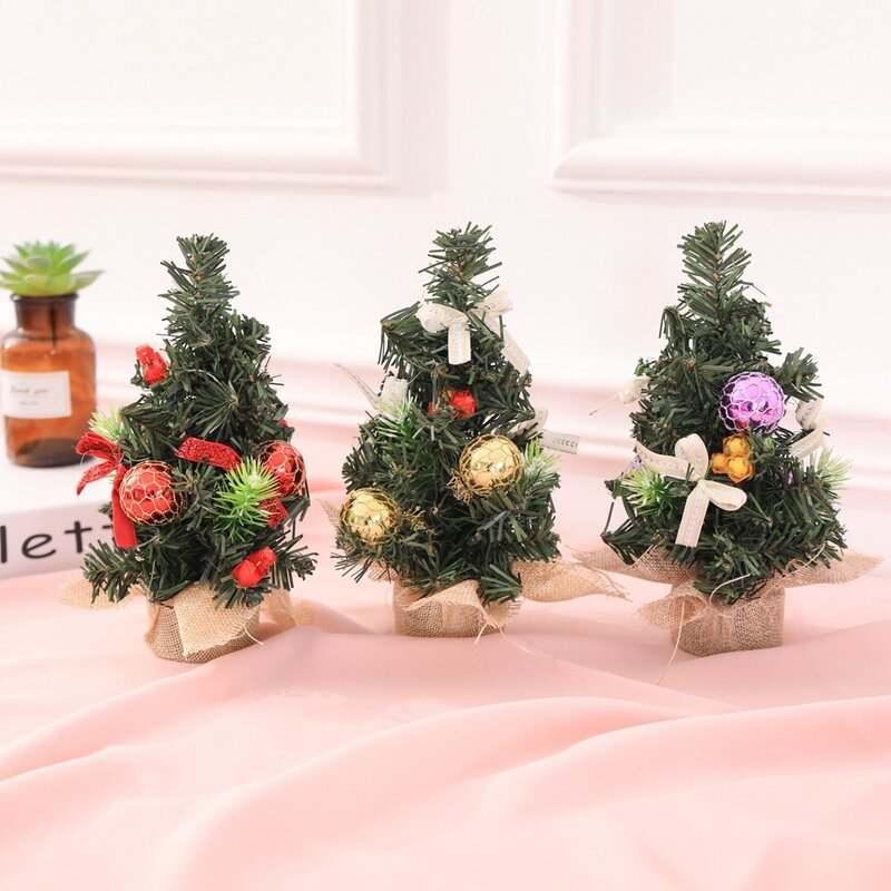 Mini tampo da mesa árvore de natal pequena mesa árvore de natal casa hotel shopping para escritório em casa decoração de natal 2022