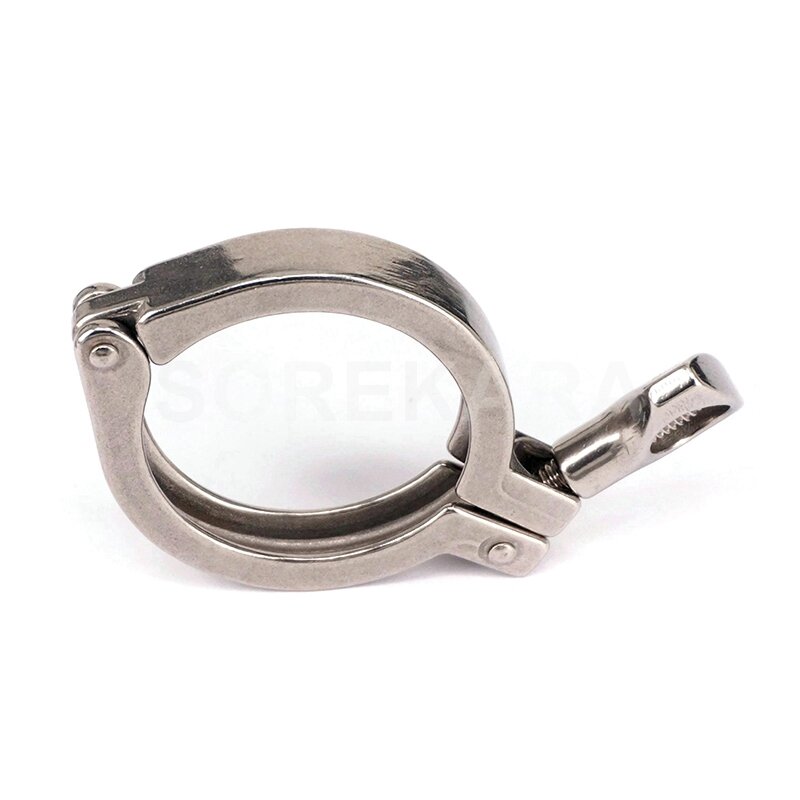 2" Tri Clamp fit 64mm Ferrule O/D Sanitary 304 Stainless Steel Tri Clamp Clamps Clover