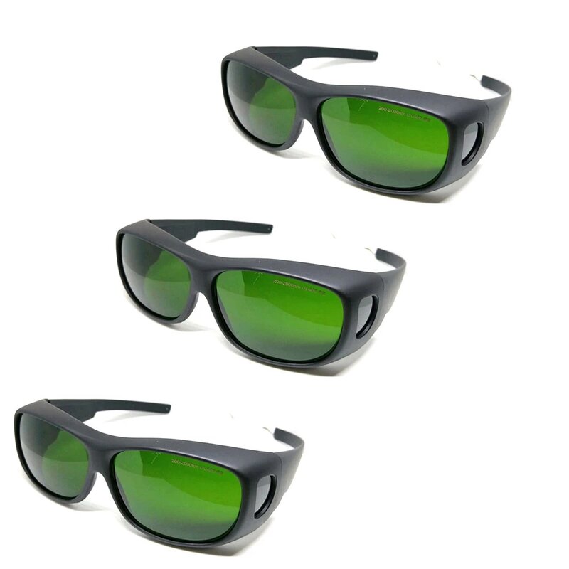 Beleza Laser Tratamento Protective Goggles, Eyewear, Depilação Eye Protection Óculos, BP3192, 200nm-2000nm, IPL, 3 Pcs
