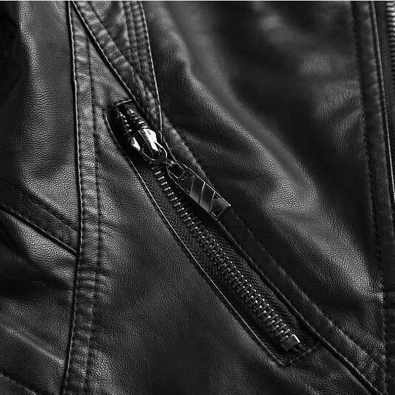 Jaket kulit motor wanita ramping mode baru 2024 pakaian santai jaket kulit wanita pendek liar pakaian wanita hitam
