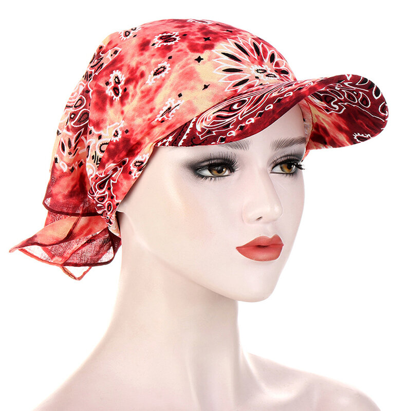 Bandana avec imprimé pour hommes et femmes, chapeau de protection solaire, Turban d'été, couvre-chef d'extérieur, casquette, écharpe à capuche, nouvelle collection