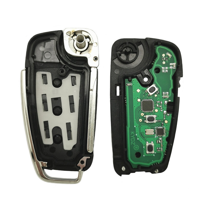 Datong Welt Auto Remote Schlüssel Für Audi Q7 FCCID 8E083722 0AF 433 Mhz 8E Chip Auto Smart Control Ersetzen Flip schlüssel
