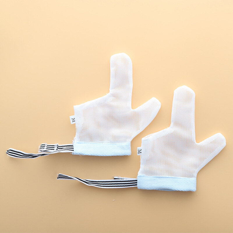 1 Pair Baby Prevent Bite Fingers Nails Glove Infant Anti Biting Eat Hand Gloves for Babies 