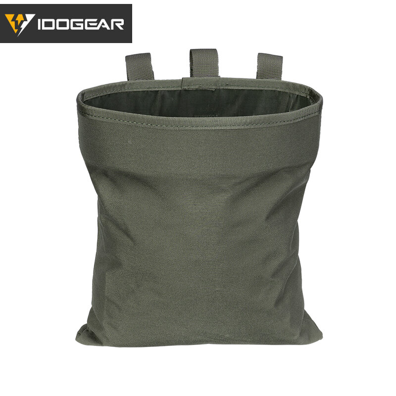 IDOGEAR-Tactical Revista Dump Pouch, Molle Mag, Drop Pouch, Reciclagem Bag, Ferramenta de Armazenamento Bag, 3550