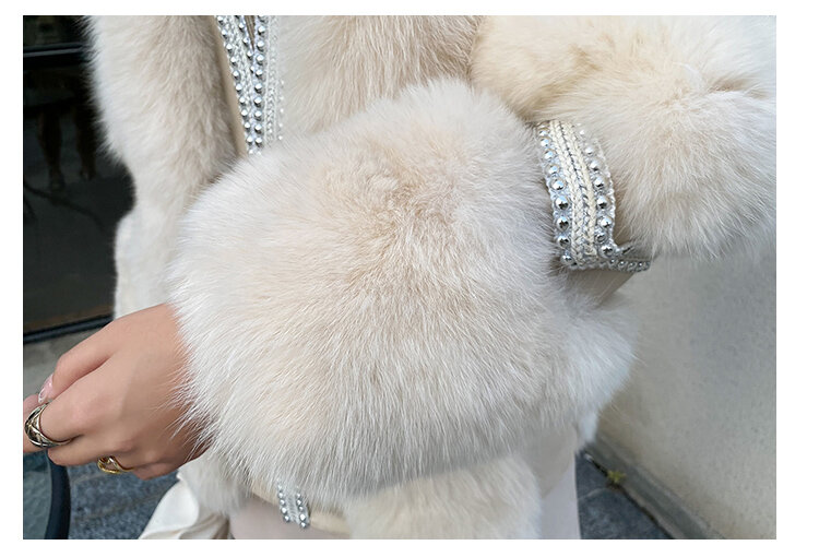 Faux Fur ใหม่ฤดูใบไม้ร่วงฤดูหนาวเสื้อขนสัตว์ผู้หญิงเสื้อผ้าคุณภาพสูงเสื้อกันหนาว Thicken Warm Coats หญิง