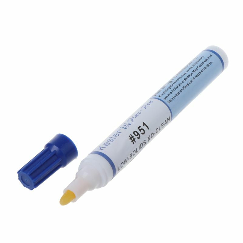 Флюсовая ручка 951, 10 мл, паяльная канифоль, с низким содержанием твердых веществ, не требующая очистки, припой Kester, Сварочная ручка без очистки