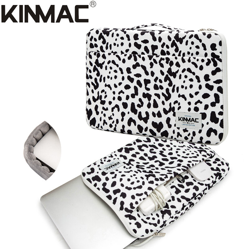 Kinmac-Bolsa impermeável para laptop para senhora e homem, à prova de choque, capa para MacBook Air Pro M1, bolsa para PC, à prova de choque, 12,13, 3,14, 15,4, 15,6"