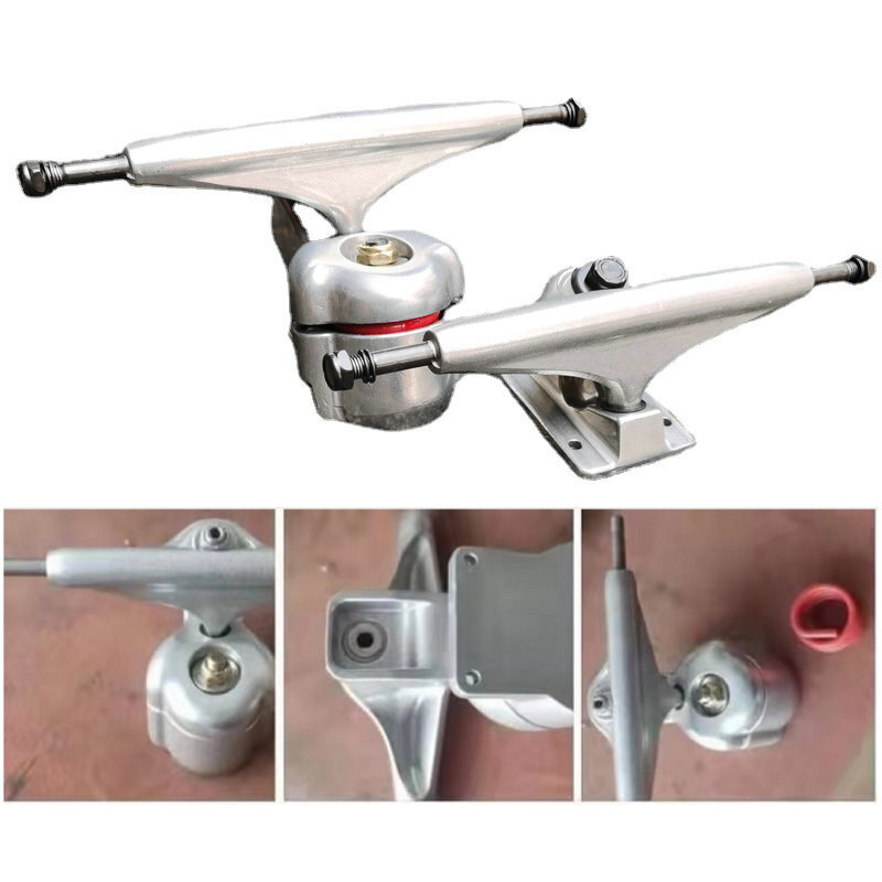 Baru Land Surfing Skateboard Bridge S6 Water Bridge Rear Axle DENGAN Gasket Bridge Surfskate Trucks Skateboard Steering Support