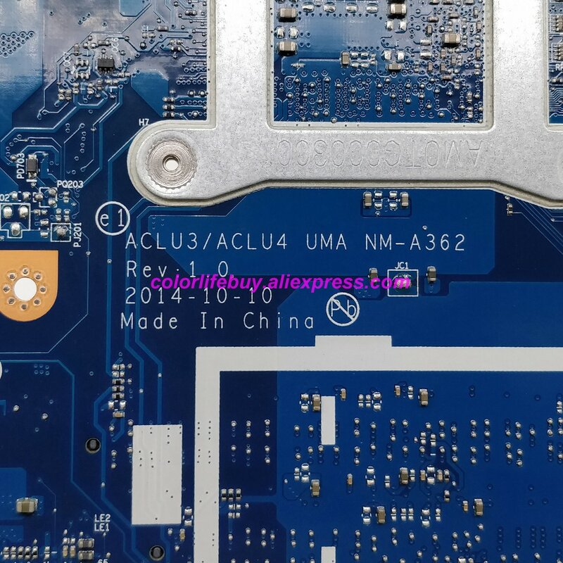 ของแท้5B20K62237 ACLU3/ACLU4 UMA NM-A362 W SR27G I3-5005U CPU เมนบอร์ดแล็ปท็อปสำหรับ Lenovo Ideapad G50-80โน้ตบุ๊ค PC ทดสอบ