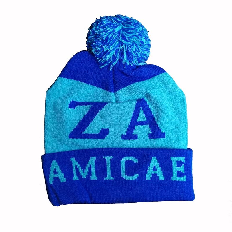 Chapeaux écharpe chauds bleus grecs ZETA AMICAE ZA, 1948