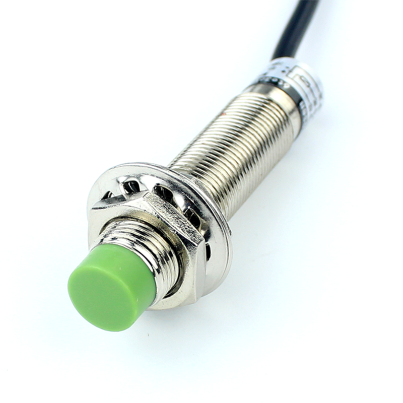 Taidacent M12 Capacitive Proximity Sensor Switch Detect Plastic Glass Wood 5mm Adjustable Distance Capacitive Proximity Sensor