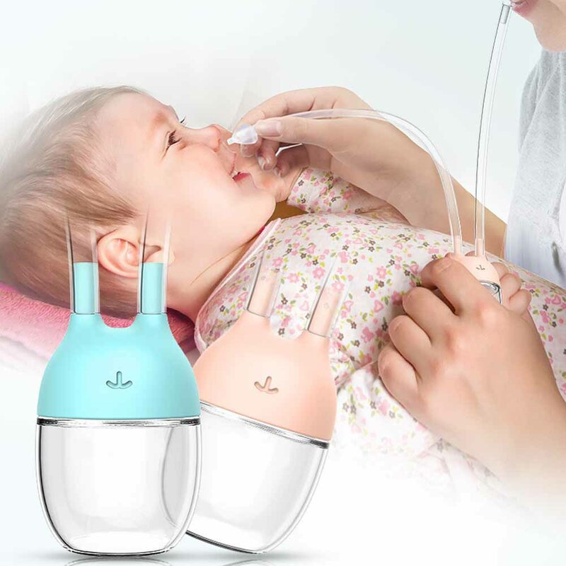 Baby Nose Cleaner Sucker Tool Protection Children Mouth Suction Catheter Washable Type Newborn Health Care aspirador nasal