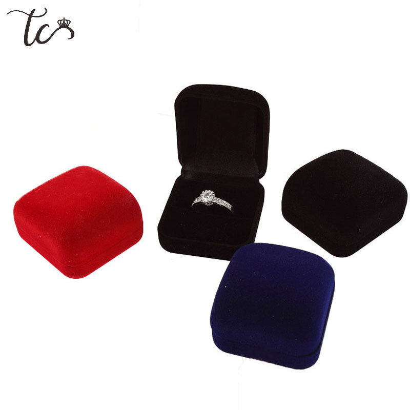 Wedding Prposal Gift Box Earrings Organizer Rings Container Trinket Box Ring Box Jewelry Organizer Packaging Box