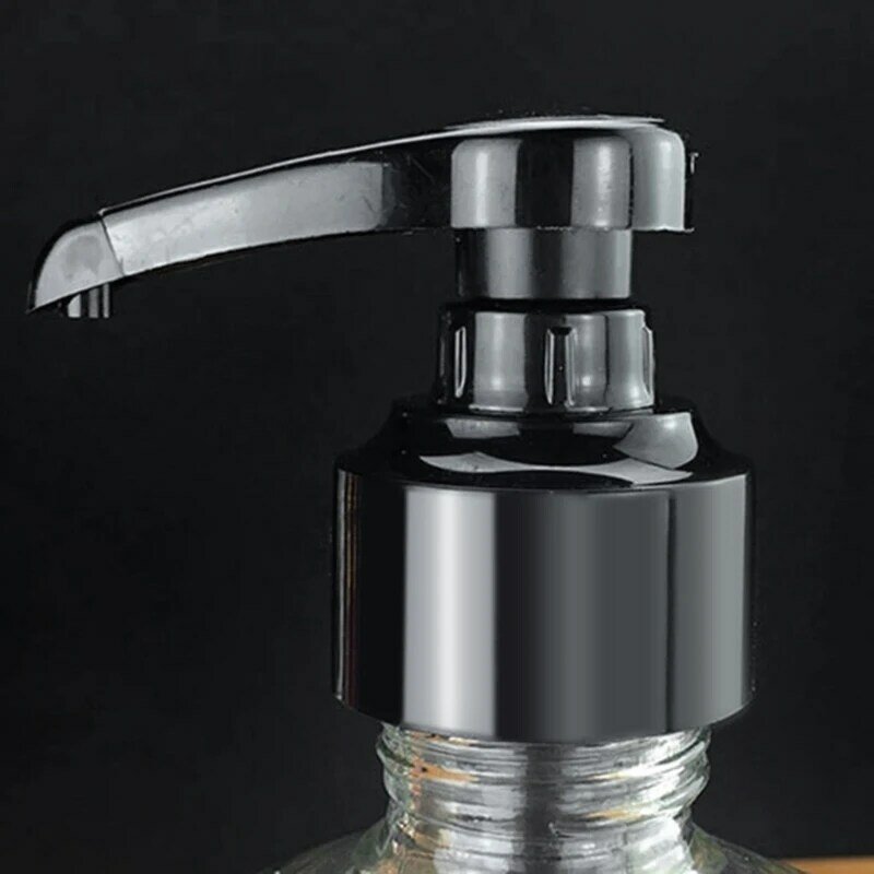 4 Pcs กาแฟ1ลิตร Dispenser ปั๊มน้ำเชื่อมสีดำ Liquid Dispenser สำหรับ Monin Syrup 10Ml น้ำขวดปั๊ม w3JA