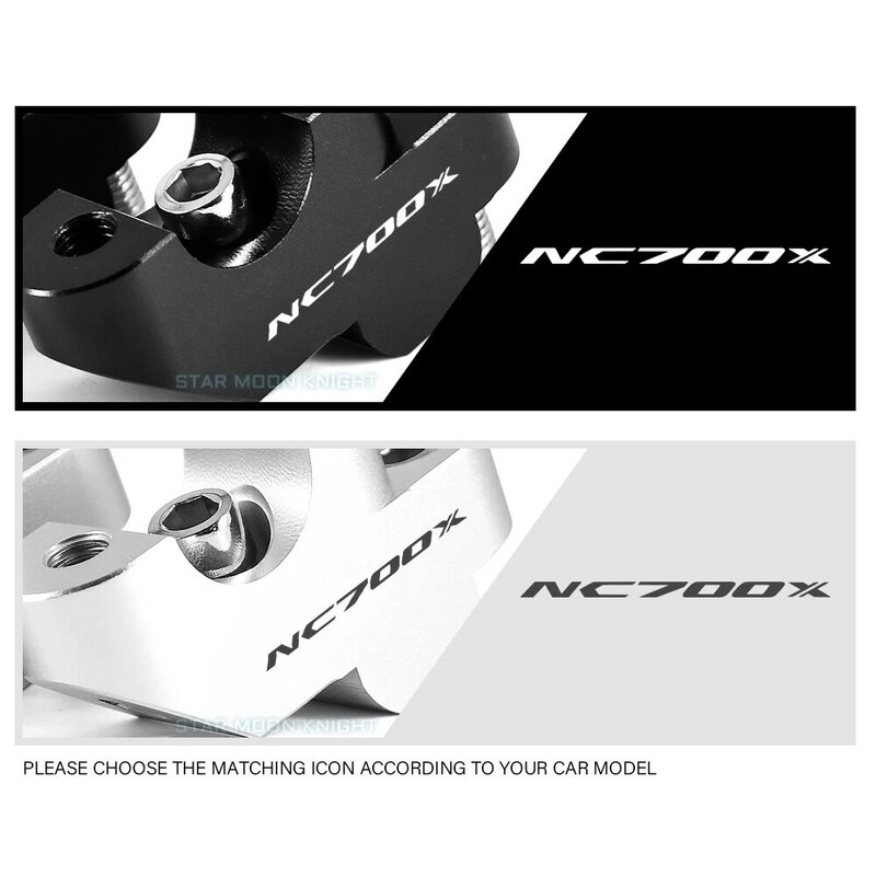 อุปกรณ์เสริมรถจักรยานยนต์ Riser ยก Handlebar Clamp Handlebar Riser สำหรับ Honda NC700X NC 700 X NC700 X NC750X NC750S NC700S