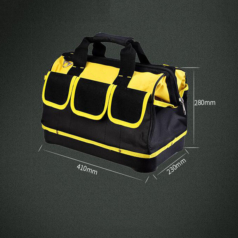 ไหล่กระเป๋า Multifunction กระเป๋าเครื่องมือกันน้ำขนาดใหญ่ความจุกระเป๋าเครื่องมือกระเป๋า Oxford กระเป๋าสะพายกระเป๋าเครื่องมือ