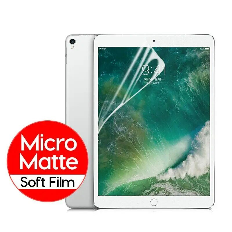 Folia ochronna do Apple iPad 2/3/4 9.7 Cal Air 2 1 Tablet folia pet do ipada Mini 5 4 3 2 1 folia przeciwodblaskowa nie szkło