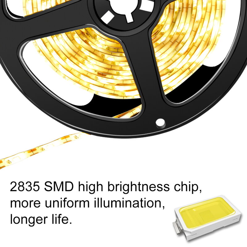 Motion czujnik światło Led taśma zasilanie bateryjne elastyczne Tiras Led 5V Auto Sensing lampa taśma wstążka 2835 SMD szafka oświetlenie