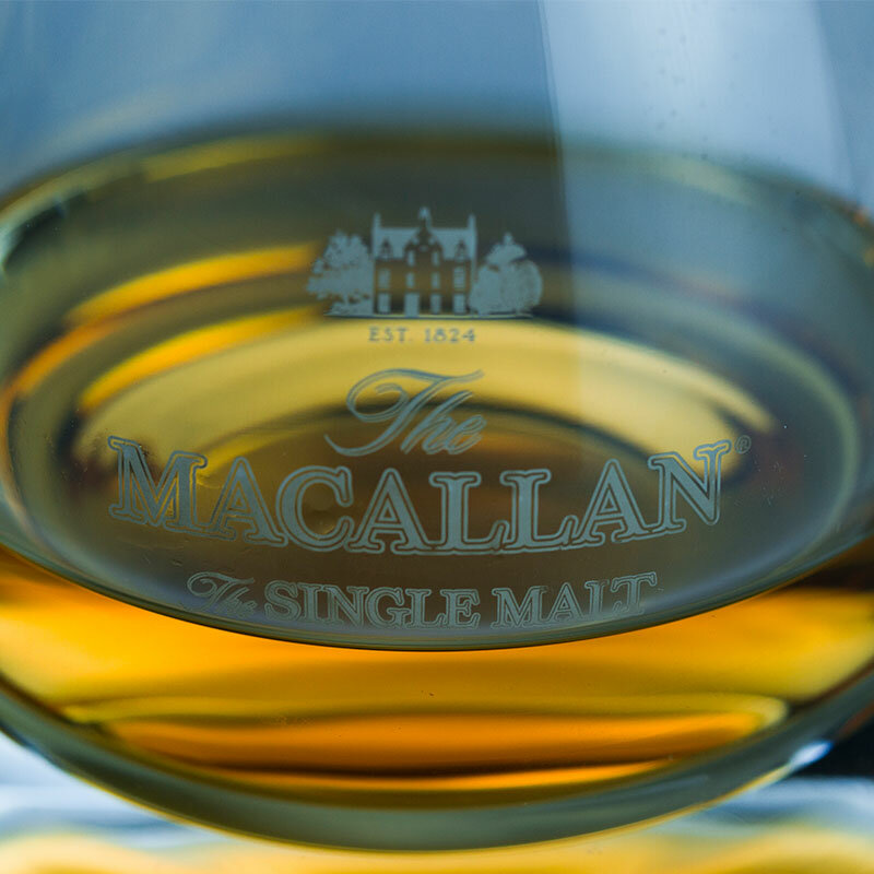 Chamvin Private Collection  Macallan Glass Whiskey Glass Single Malt Crystal Wine Tumbler Vodka Cognac Brandy Snifter Cup