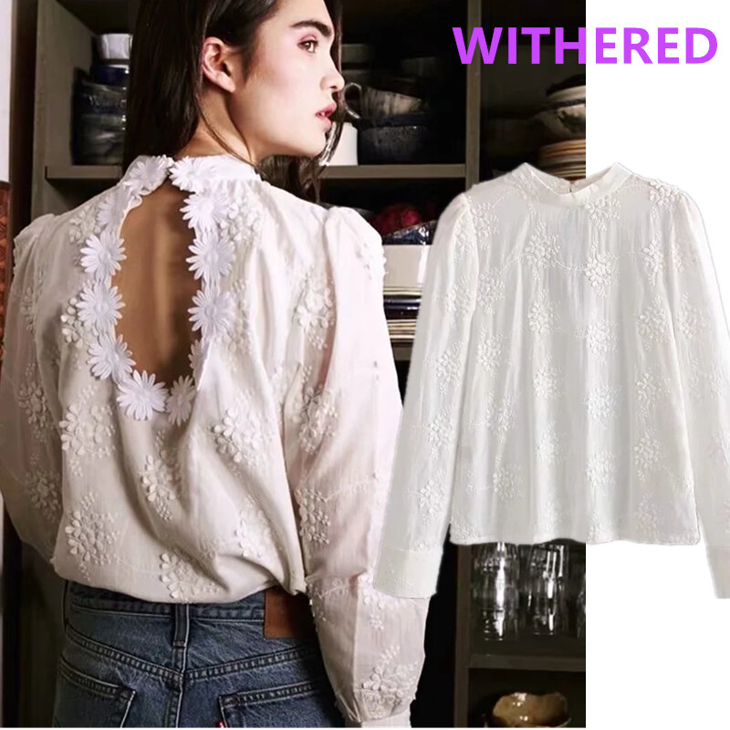 Blusa sin mangas con bordado folk indie ins blogger, blusas de moda para mujer, Camisa de algodón 2020, tops y blusa para mujer