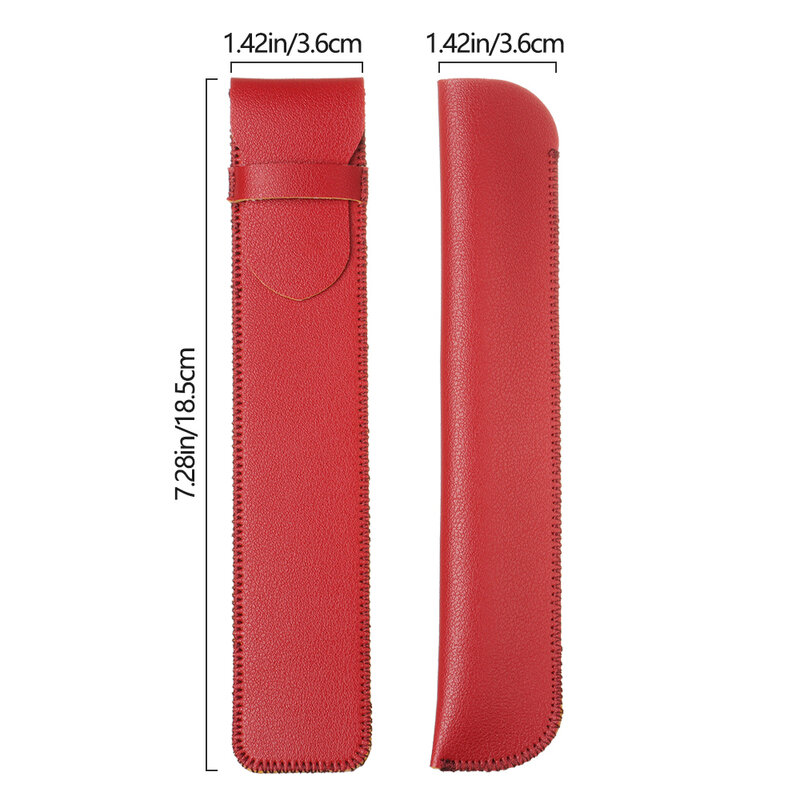 Funda de cuero PU para Apple Pencil Case, funda protectora para tableta Touch-Stylus, iPad Pro