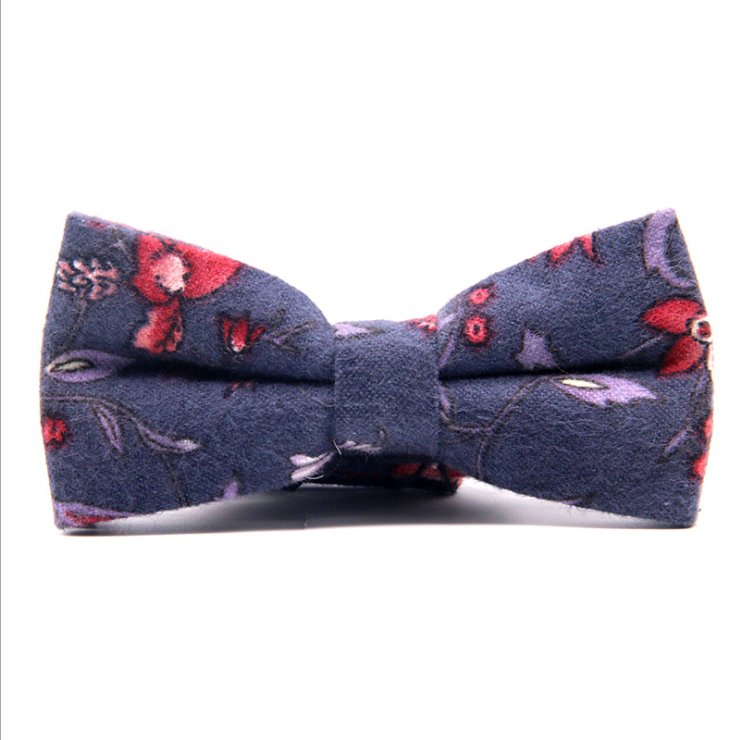 New men's bow tie adult cotton bow tie