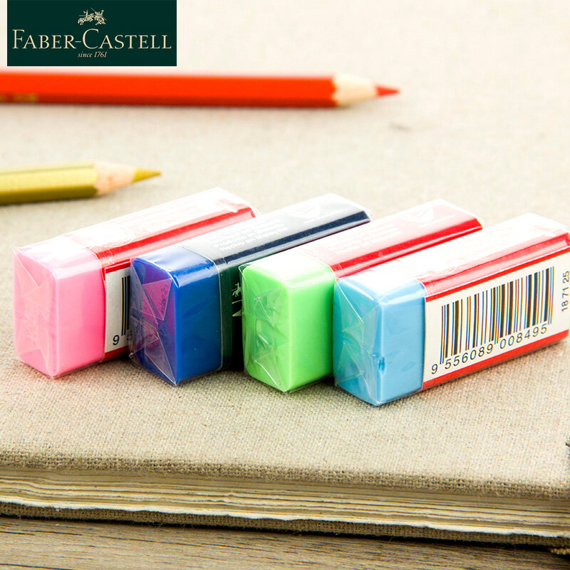 Faber Castell 187170 Art Sketch Writing Drawing Painting Rubber Erasers Exam Special Pencil Eraser For Kids Gift Stationery